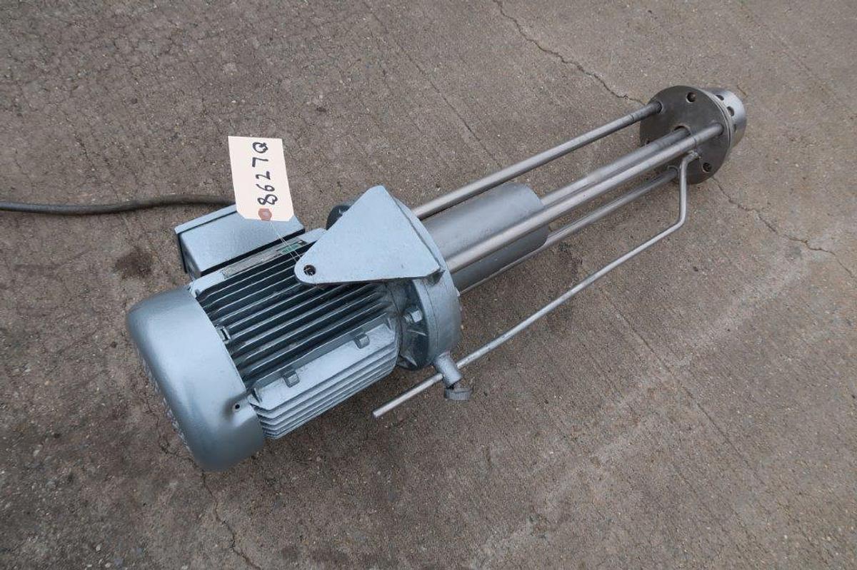 Used G.E.C. Machines 3 HP Homogenizing Mixer