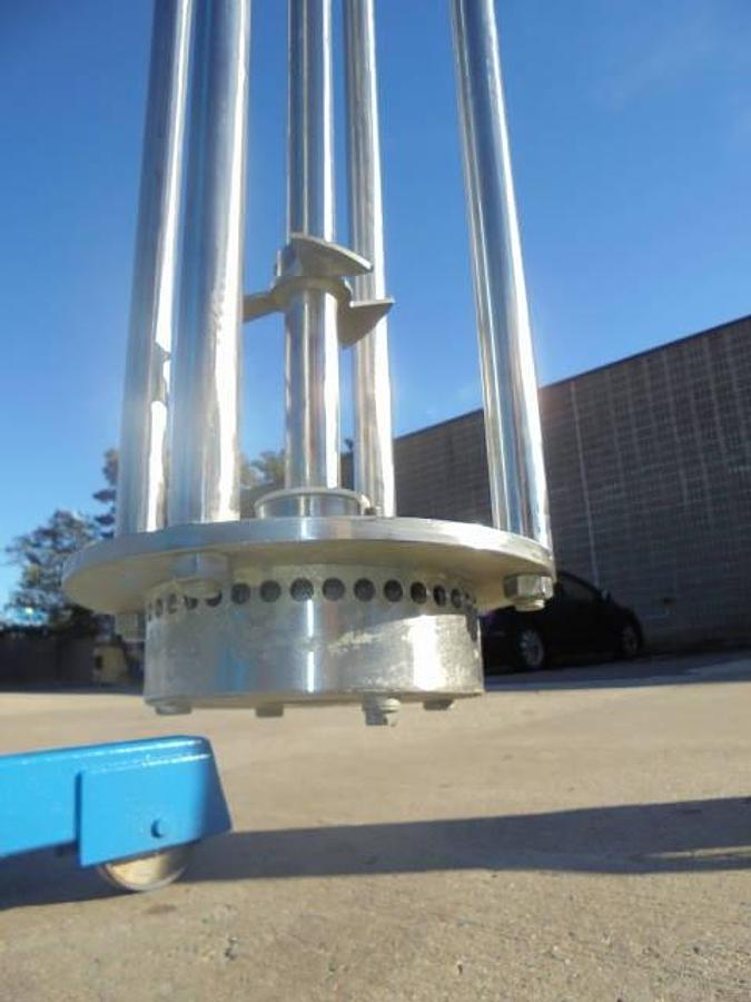 Used Silverson 25HP XP “Drop-In” Homo Mixer, with Hoist