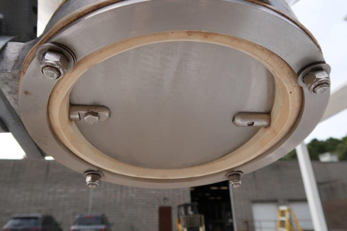 Used 10 Cu. Ft. Patterson Kelley SS Twin Shell V Blender, Drum Discharge