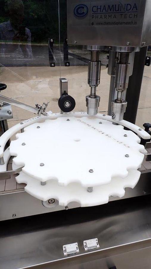 Used Chamunda Pharmatech Auto Screw Capper, 50 Per Minute