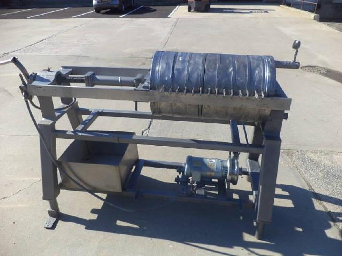 Used Star 18 In. Stainless Steel Filter Press With Pump