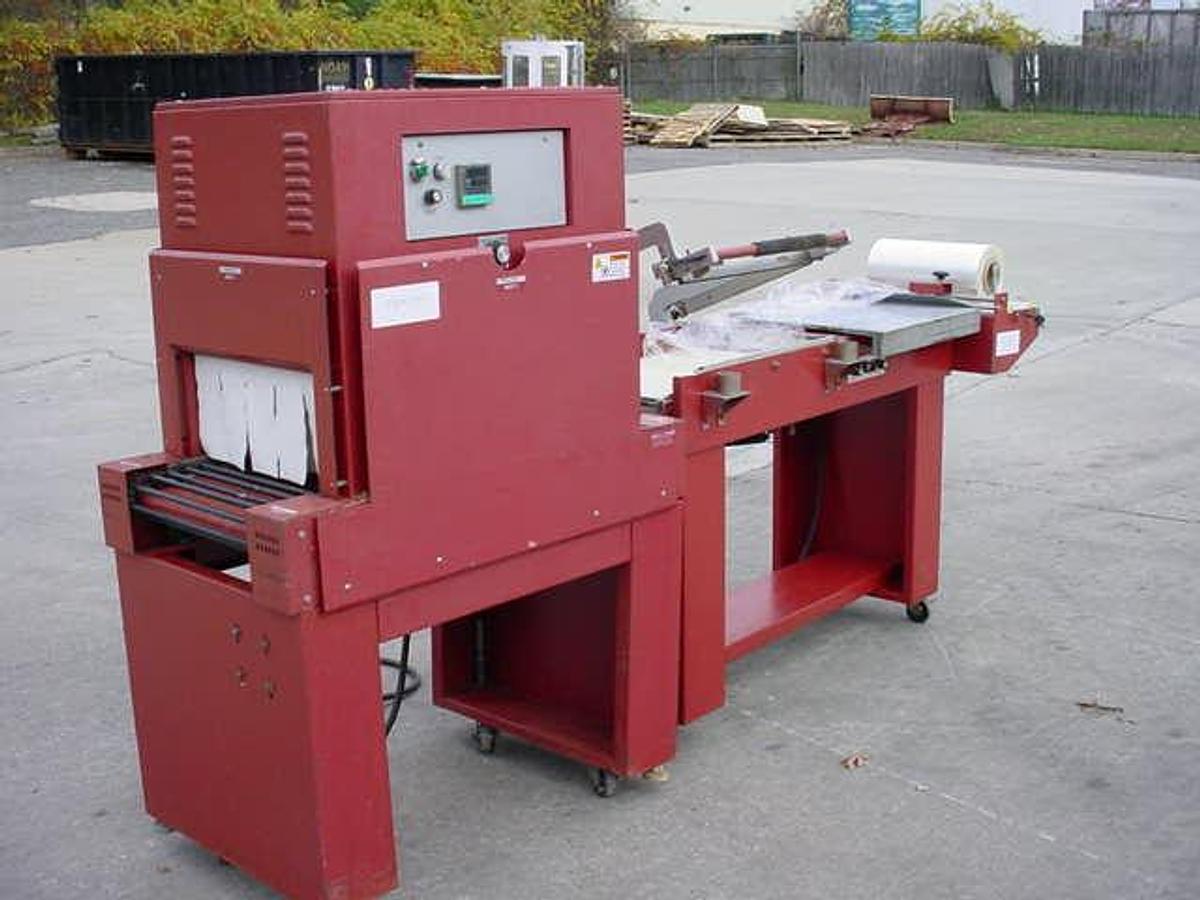 Used Preferred Packaging “L” Sealer & Shrink Tunnel, Portable