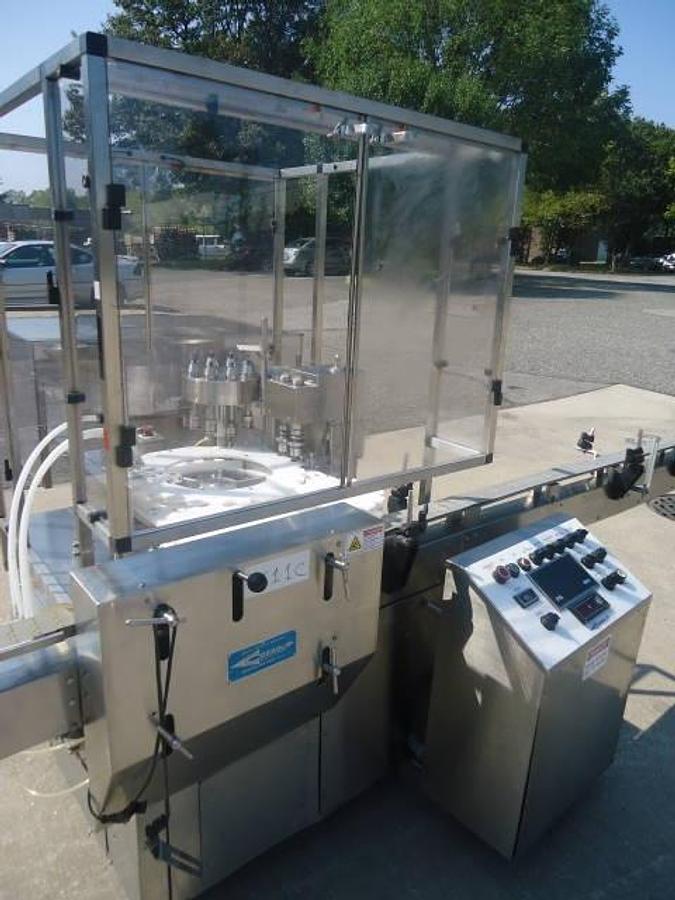 Used Cozzoli Rfpc Mono-Block Filler/Screw Capper