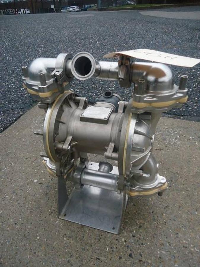 Used Sandpiper Ssb1-A Double Diaphragm Pump, Stainless