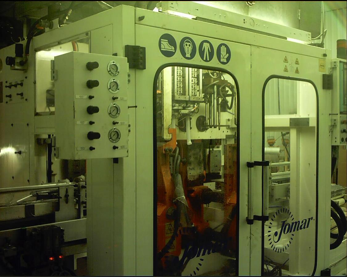 Used Jomar Bottle Blow Molding Extrusion System, 1998