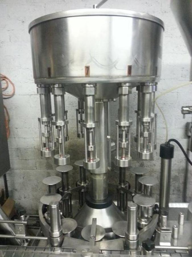 Used GAI 2502 MonoBlock Wine Filling Line