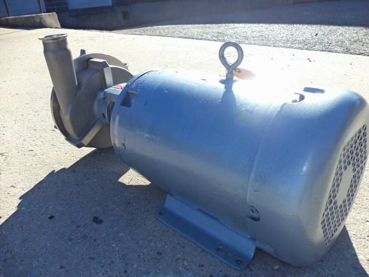 Used Fristam 2-1/2 In. X 2 In. Stainless Steel Sanitary Centrifugal Pump