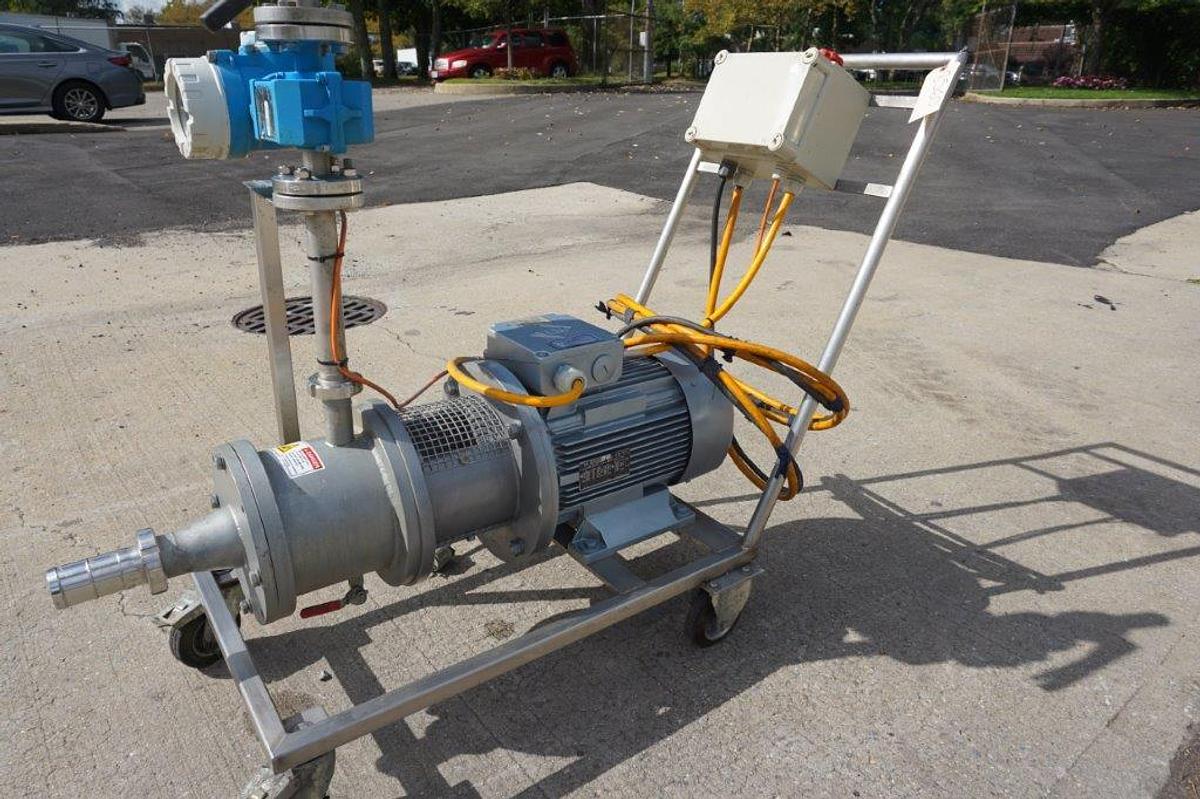 Used Alowag Inline High Shear Mixer/Disperser, 11kW
