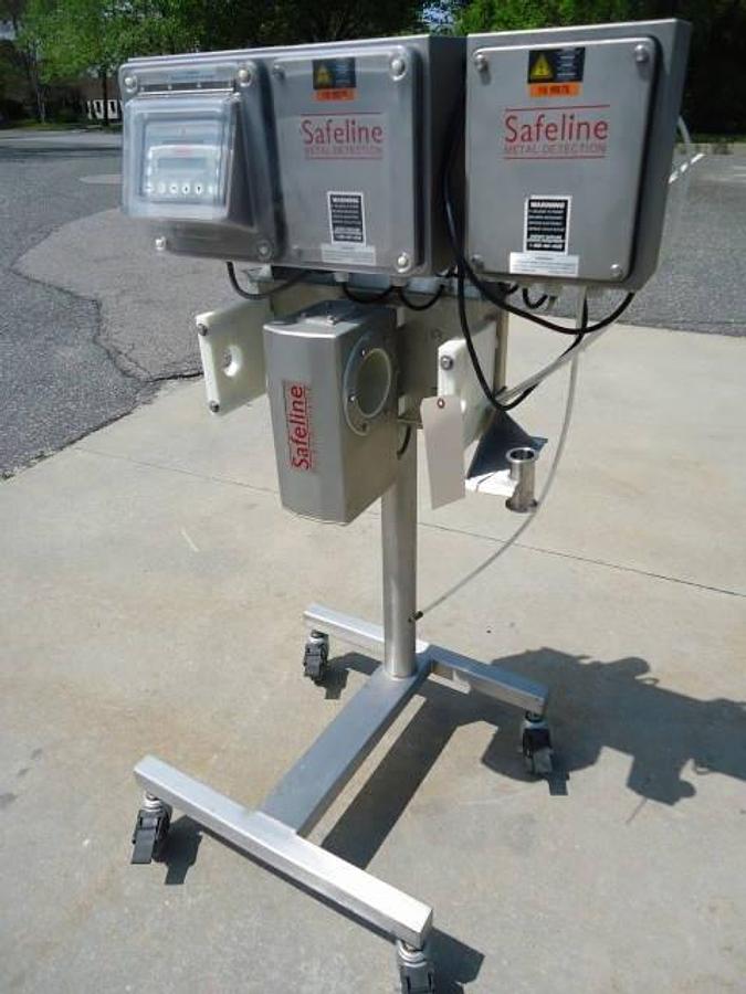 Used Safeline 4 In. Pipeline Metal Detector, Portable
