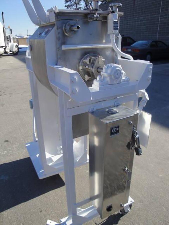 Used 1.3 Cu.ft. Day Stainless Double Ribbon Blender, Jacketed