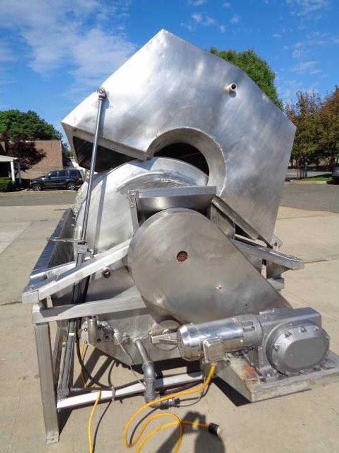 Used Hughes 48 In. Diameter Continuous Rotary Blancher/Cooker
