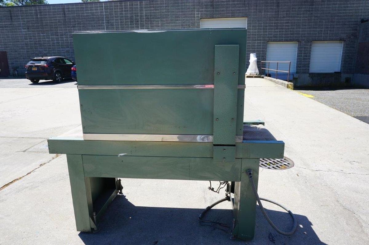 Used Weldotron Conveyorized Shrink Tunnel, 22 Inch X 9 Inch Opening