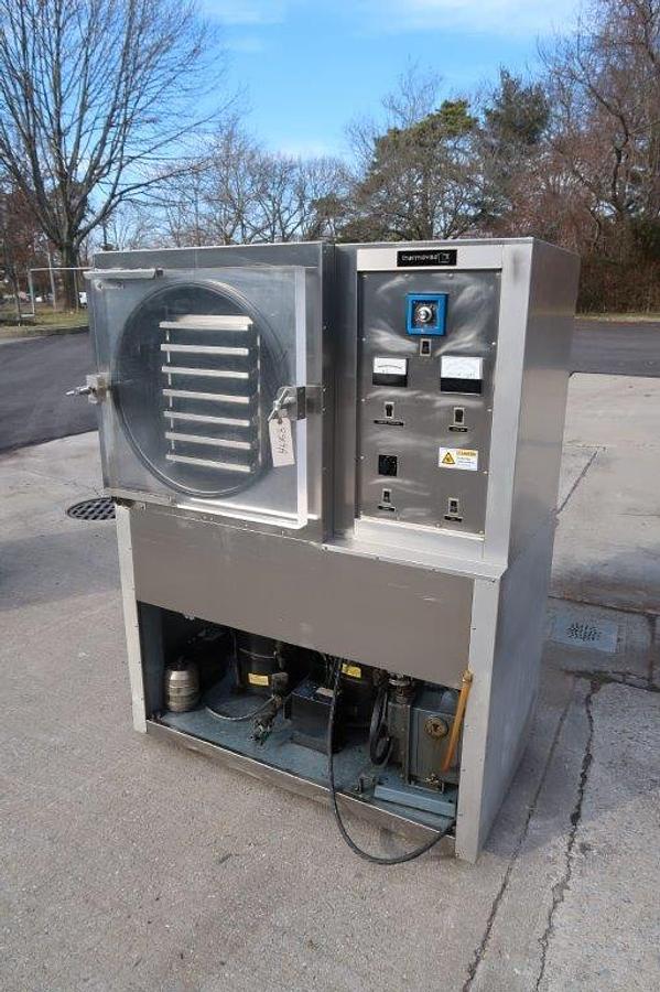 Used Thermovac Freeze Dryer, Stainless Cabinetry