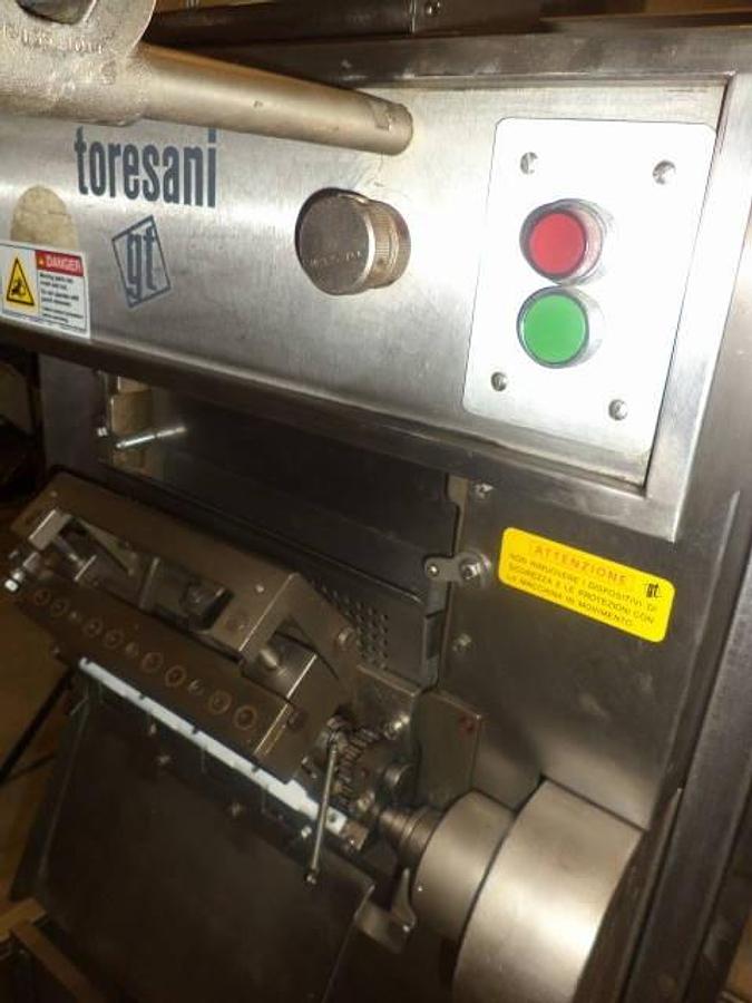 Used Toresani MR-265 4-Punch Tortellini Machine, Stainless Steel Cabinetry