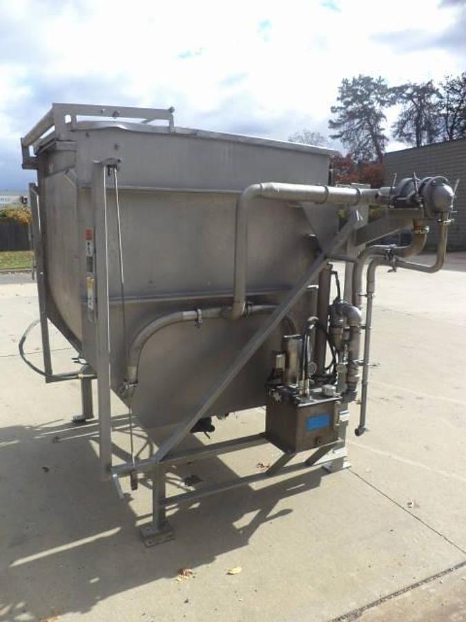 Used Blentech Stainless Jacketed Horizontal Cooker