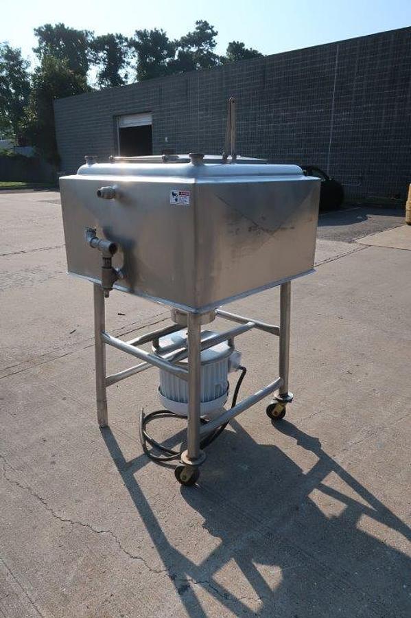 Used Breddo 100 Gallon Stainless Jacketed Likwifier