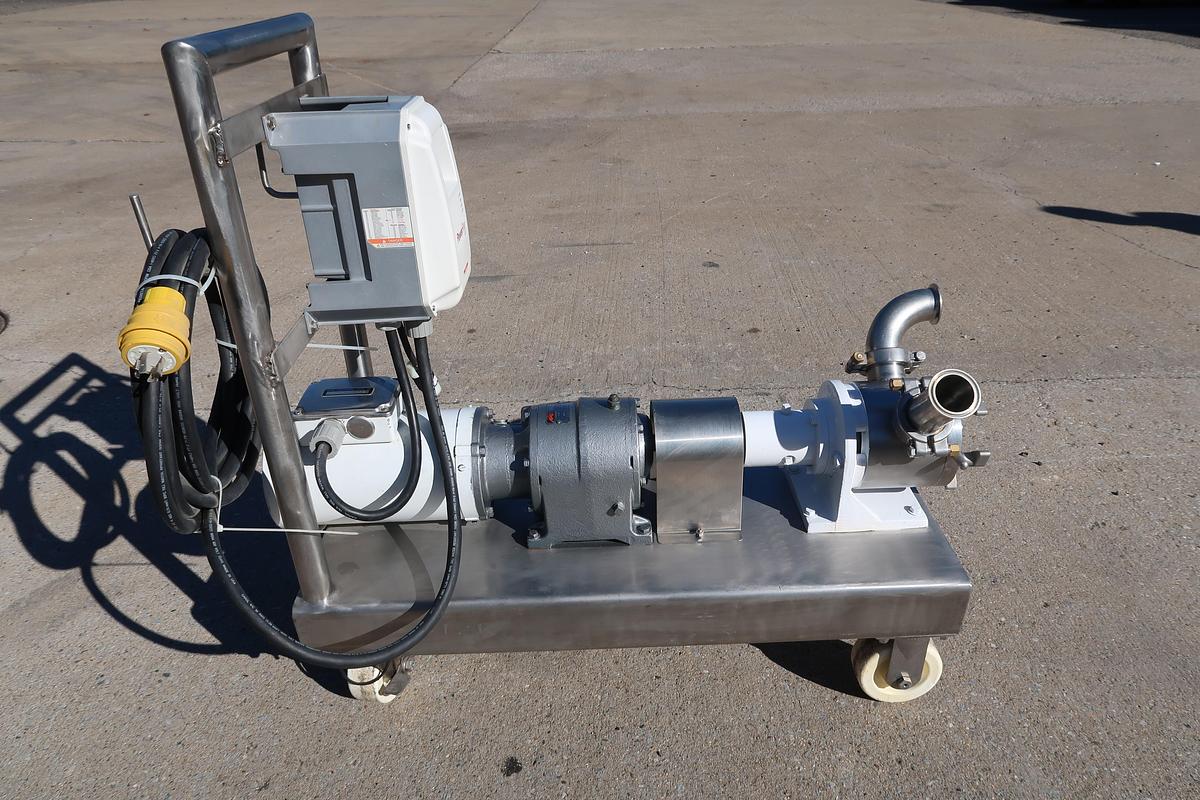 Used Sine Sanitary Low-Shear Positive Displacement Pump