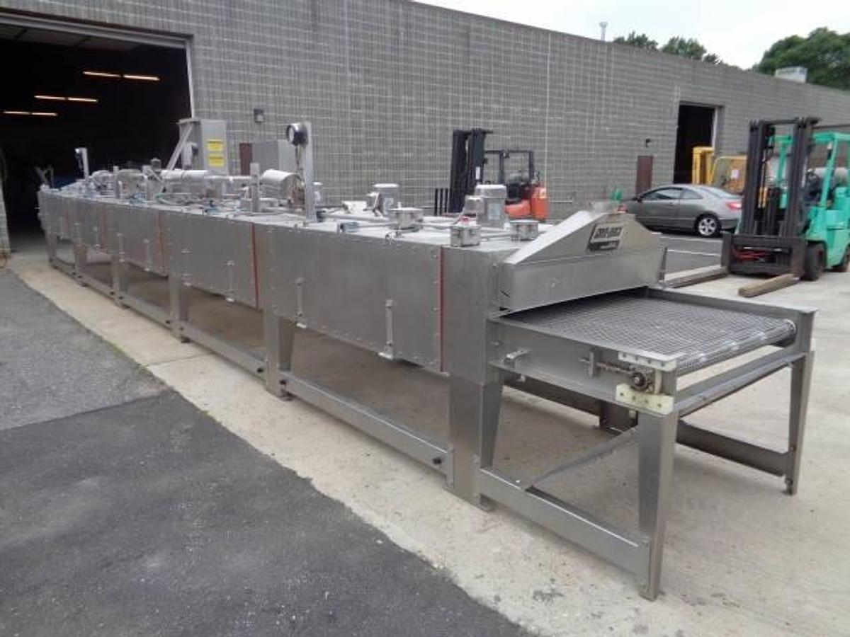 Used Air Products 42 In. X 38 Ft. Stainless Nitrogen Freeze Tunnel