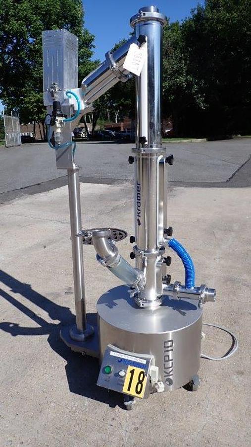 Used Kramer KCP10 SS Capsule Polisher, Portable
