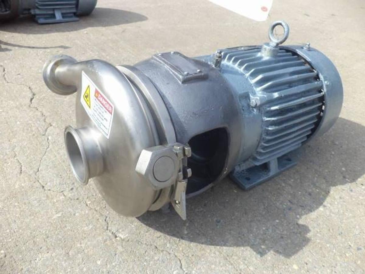 Used Crepaco 3 In.X 1-1/2 In. Stainless Steel Sanitary Centrifugal Pump