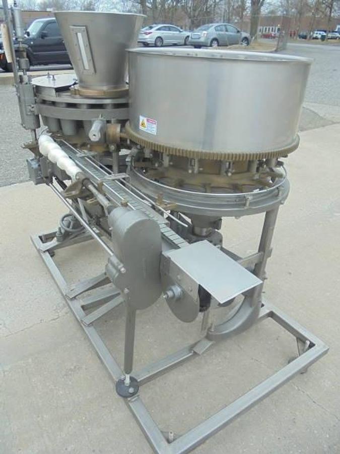 Used FMC 15 Station Pea and Bean Filler
