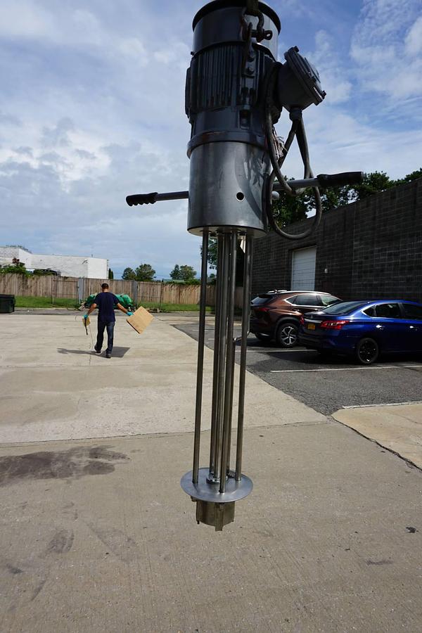 Used Hill 3 HP Drop In Homogenizing Mixer, XP