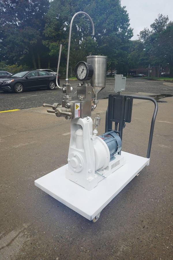Used Gaulin Two Stage XP Lab Homogenizer, 3HP