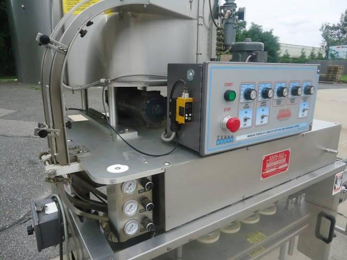 Used Kaps-All Model “C” Eight Spindle Capper