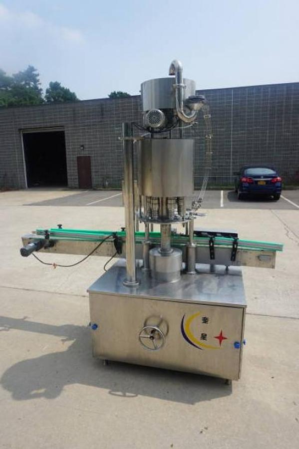 Used Shanghai Kuixing Six Head Rotary Chuck Capper