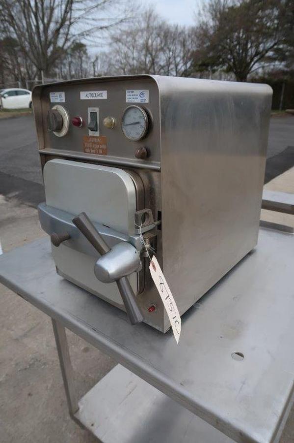 Used Amsco Tabletop Autoclave, Single Phase Electrics