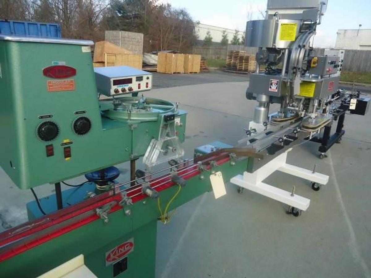 Used Tablet-Capsule Bottling Line By King And Kaps-All (model E)