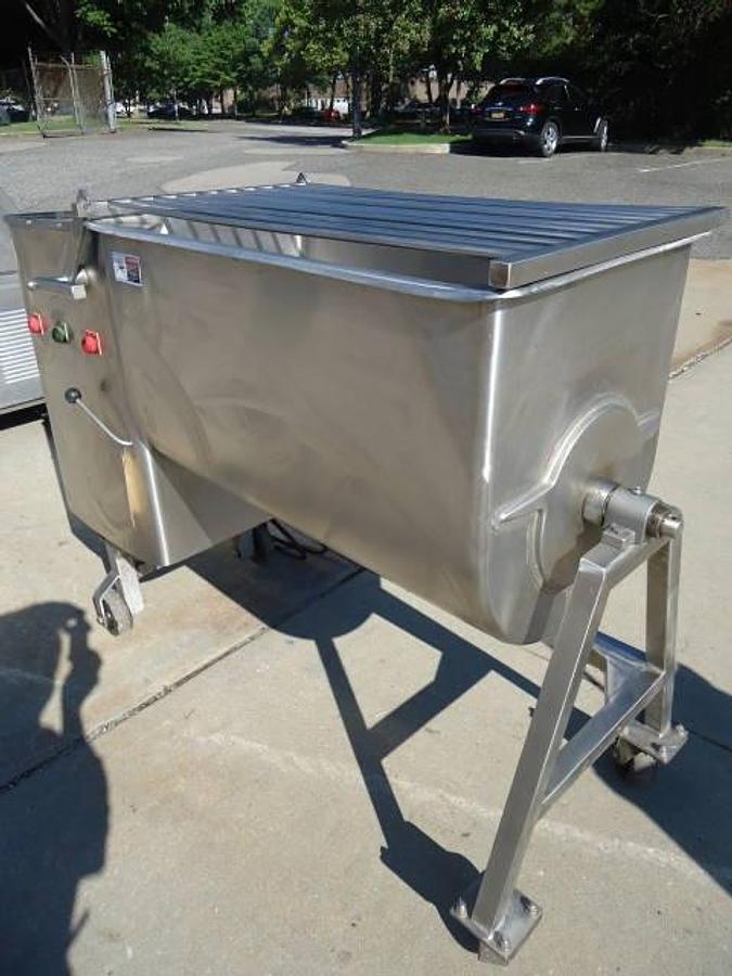 Used LPS 100 LB. Stainless Steel Double Acting Mixer