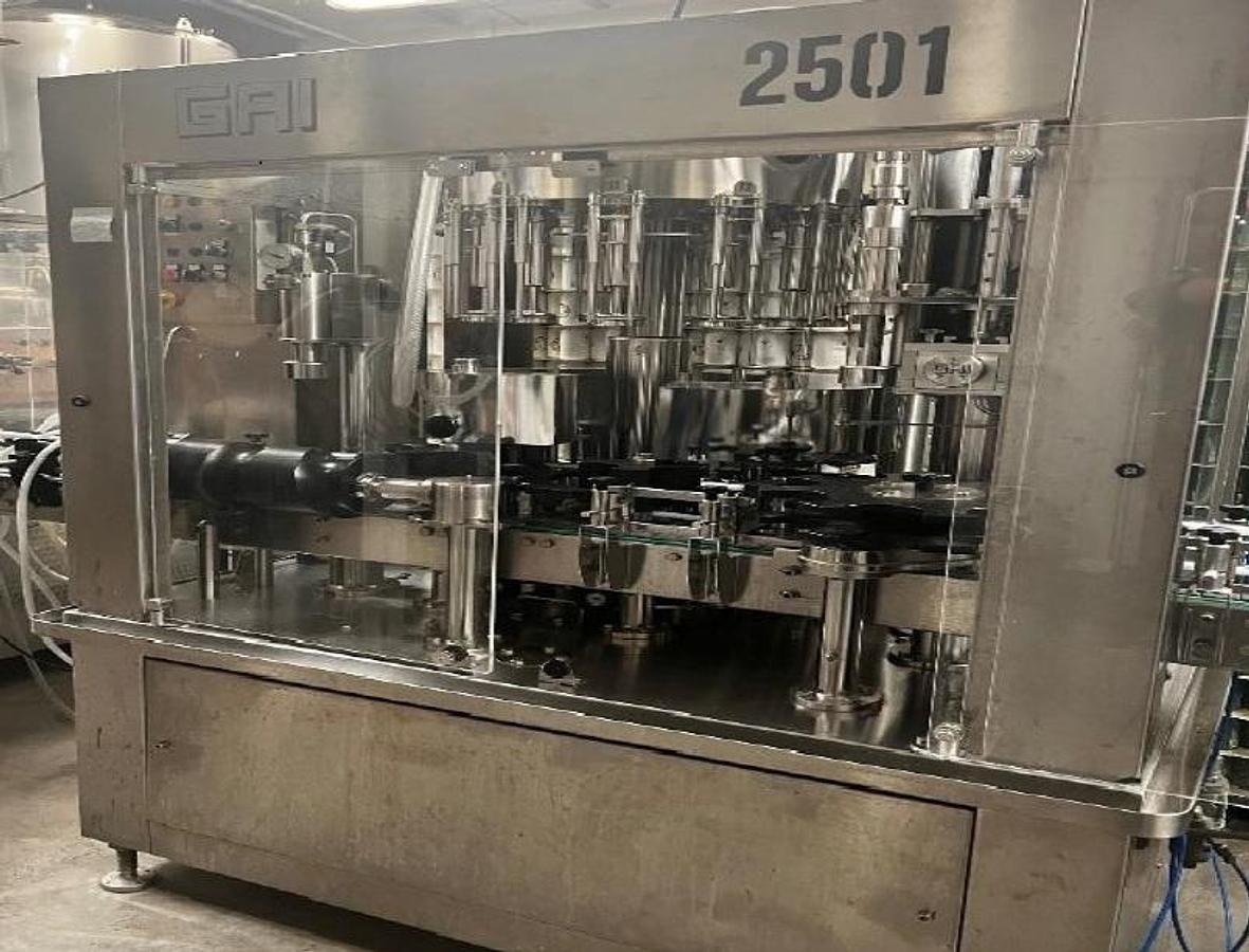 Used GAI 2501 Bottling Line