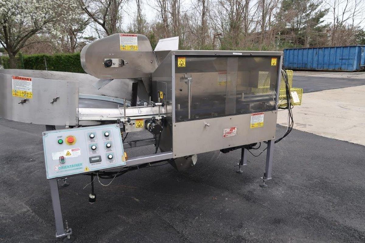 Used Kaps-All AU-6 Plastic Bottle Unscrambler S/N 6294