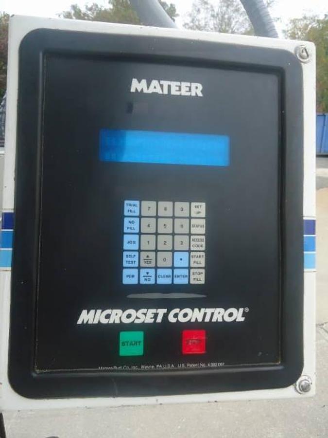 Used Mateer Burt 1900 Single Auger Pedestal Filler