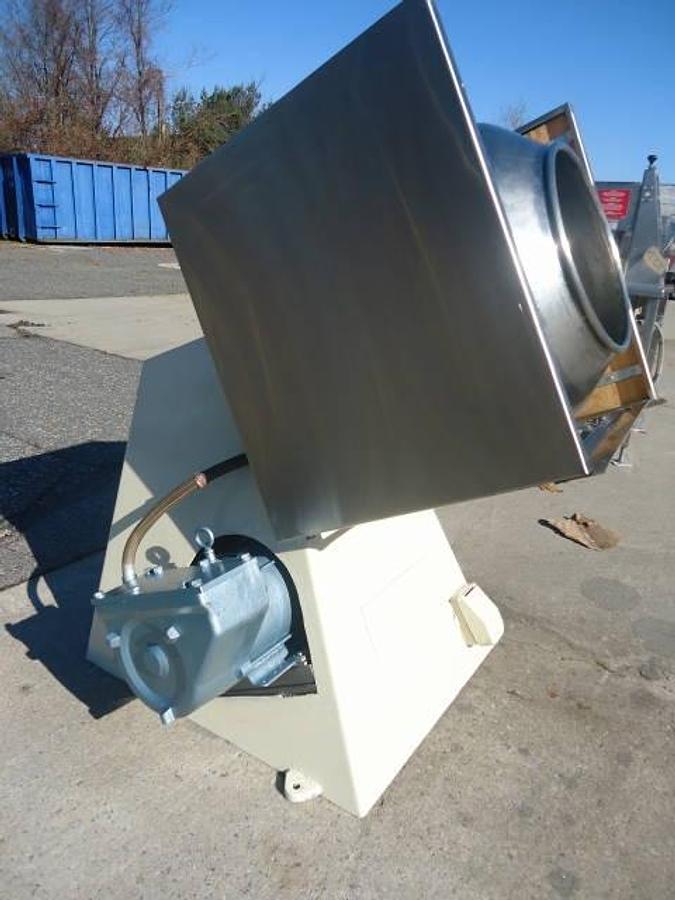 Used 24 In. Stokes Stainless Steel Coating Pan, Explosion Proof