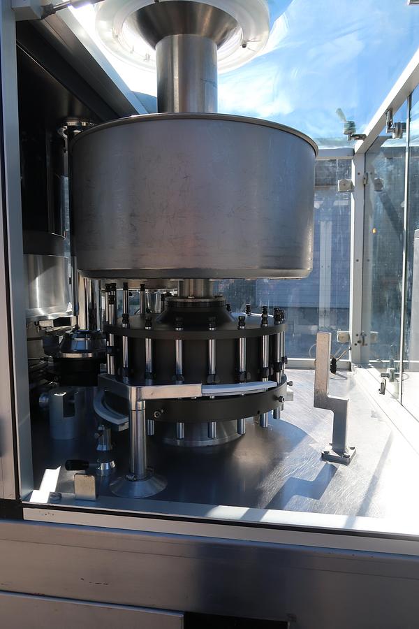 Used MG2 Model G37/N 40-Station Stainless Steel Capsule Filling Machine
