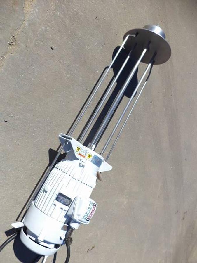Used Arde Barinco 15 HP Homogenizing Mixer, stainless steel