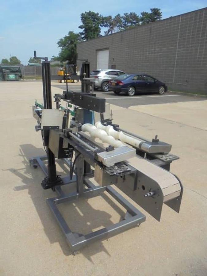 Used Autolabe Front and Back Pressure Sensitive Labeler