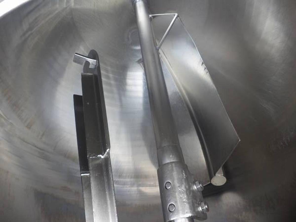 Used 200 Gallon Groen INA Spherical Scraper Agitated Kettle, 100 PSI Jacket