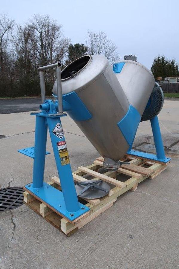 Used 20 Cu. Ft. Patterson Kelley SS Twin Shell V Blender
