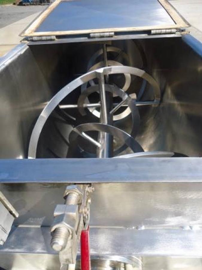 Used 23 Cu.ft. Day Stainless Steel Double Ribbon Blender, 7.5 Hp