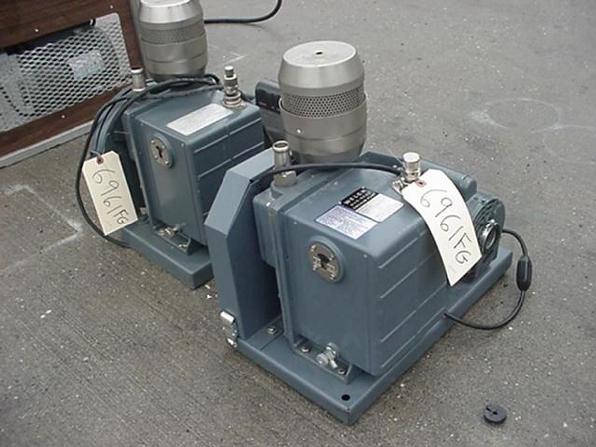 Used Welch “Duo-Seal” Vacuum Pumps, 1/2 Hp