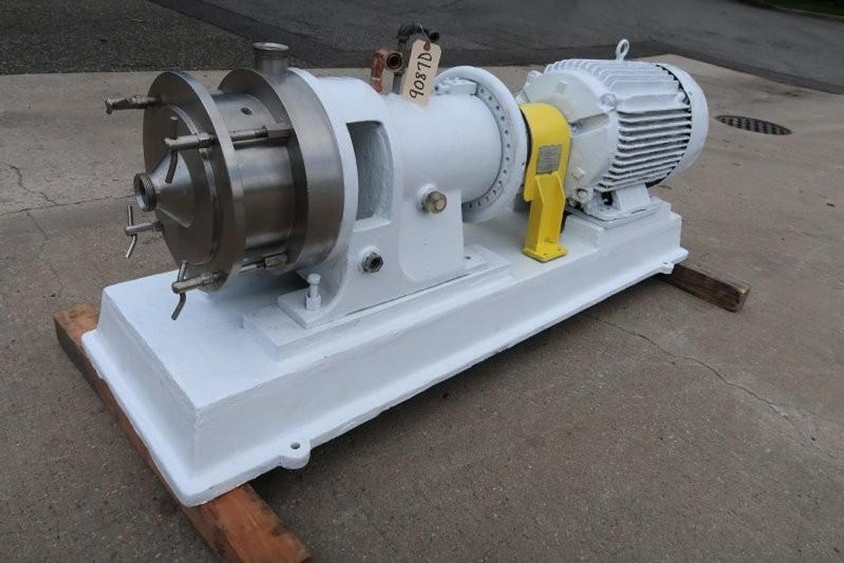 Used Charlotte SD-40 Stainless Colloid Mill, 40HP