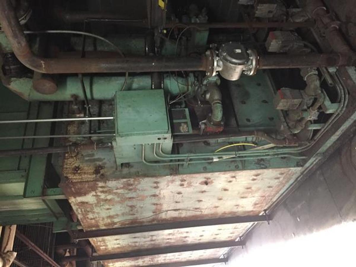 Used Heat & Control 40 ft. Long Stainless Steel Continuous Gas Fired Fryer With Heat Exchanger