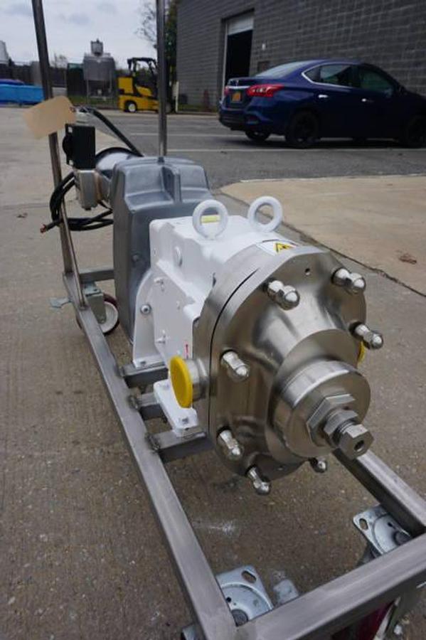 Used Wright 0450 Stainless Steel Positive Displacement Pump, Portable