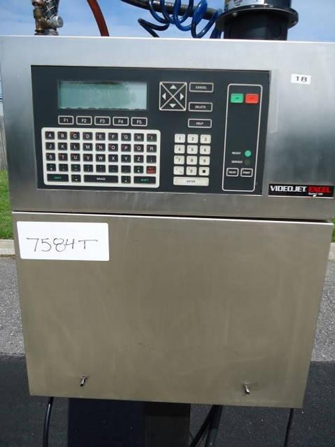 Used VIDEOJET “EXCEL SERIES 100″” INK JET CODER, Portable