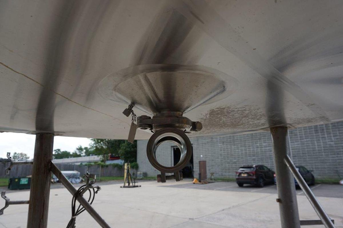 Used 1,200 Gallon Cherry Burrell Stainless Jacketed Closed Tank