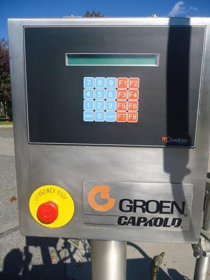 Used Groen Kapcold Pump Fill Station With “Tipper Tie”