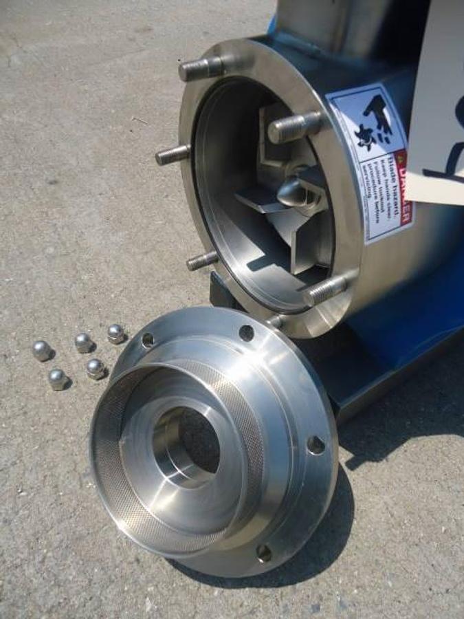 Used Silverson 600ls Stainless Steel Inline High Shear Mixer, 30  Hp